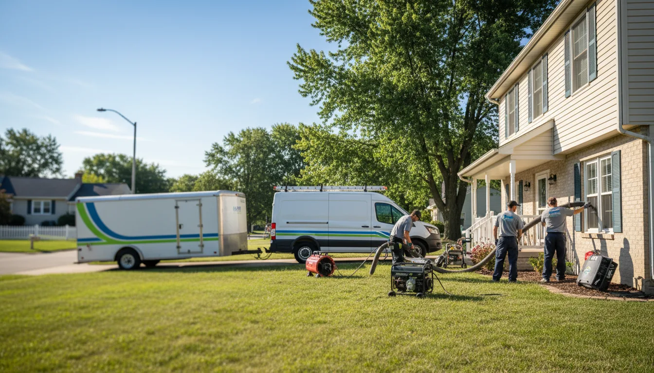 Flooded Basement Restoration And Cleanup With Repair in Horseheads, NY near me